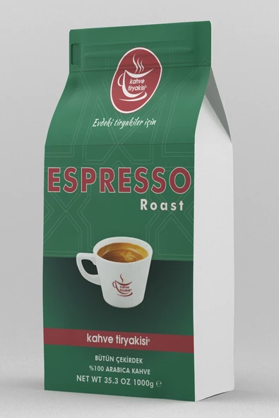 Espresso Roast Profesyonel Çekirdek Kahve 1Kg