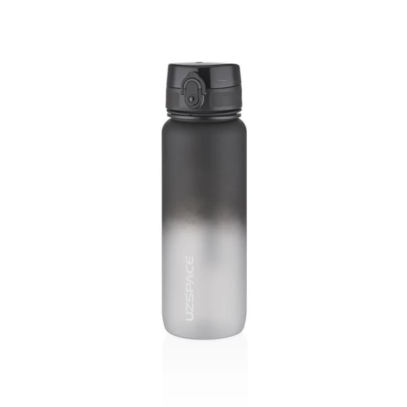 Uzspace Tritan Su Matarası 800Ml Siyah Beyaz