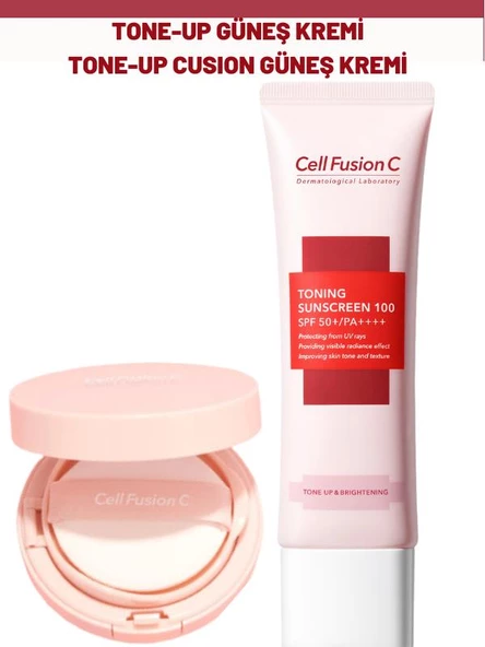 Cell Fusion C Toning Tone Up ve Renklendirici Kompakt Güneş Kremi