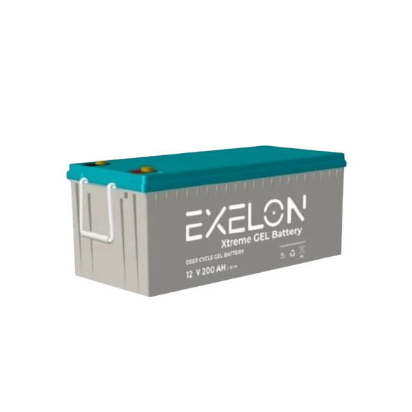 Exelon 12 Volt 200 Amper Jel Akü Derin Döngü Deep Cycle