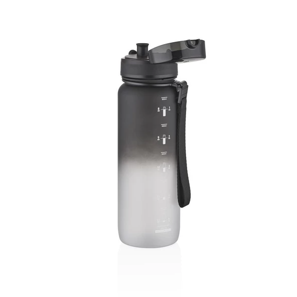 Uzspace Tritan Su Matarası 800Ml Siyah Beyaz - 2