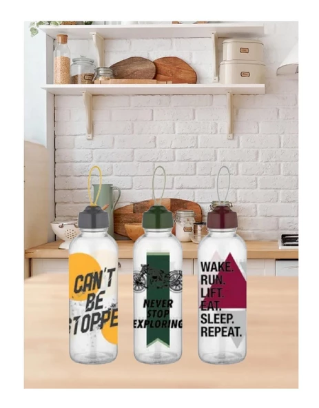 RENGA 450CC FELİX CAM ŞEFFAF MATARA RNG1-922007 - Resim 2