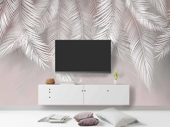 Soft Tüy Desenli Duvar Kağıdı Baskı - 3