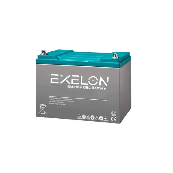 Exelon 12 Volt 100 Amper Jel Akü Derin Döngü Deep Cycle