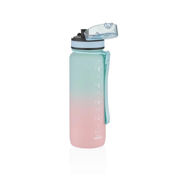 Uzspace Tritan Su Matarası 800Ml Mint Pembe - 2