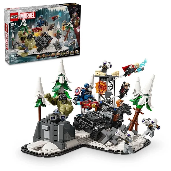 76291 Lego Marvel - Avengers Assemble: Ultron Çağı 613 parça +9 yaş - 1