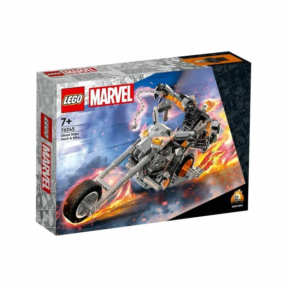 76245 Lego Marvel - Ghost Rider Robotu ve Motosikleti 264 parça +7 yaş