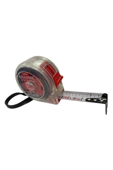 ŞERİT METRE ERATOOL 5*25 MM ŞEFFAF