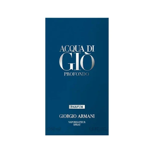 Giorgio Armani Acqua Di Gio Profondo Parfum 50 ml Erkek Parfümü - Resim 3