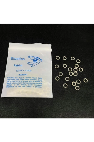 DENTS ORTODONTİ ELASTİK - DİŞ TELİ LASTİĞİ 3/16 6.5oz - 1