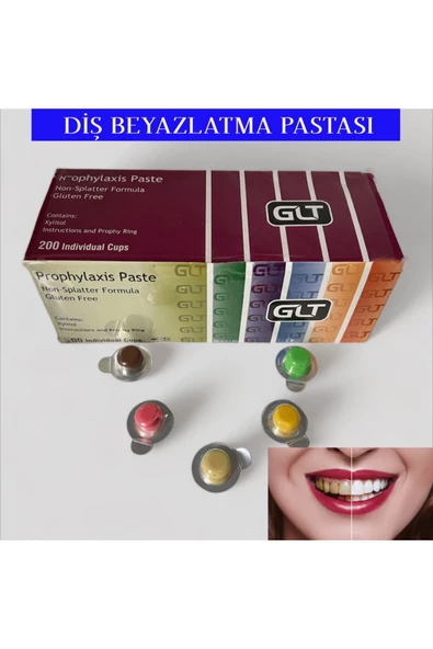 GLT Diş Beyazlatma Ve Temizleme Pastası / 10 Adet