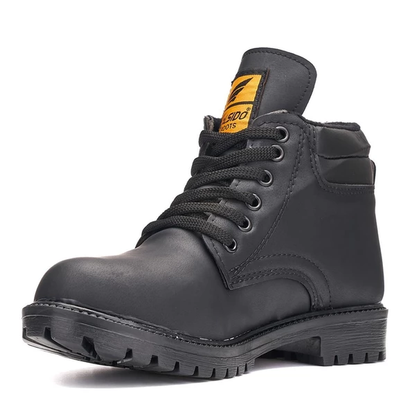 Albishoes Çocuk Erkek Unisex Kışlık Soğuğa Dayanıklı Trekking Cat Modeli Çocuk&Yetişkin Bot (31-44) - 3