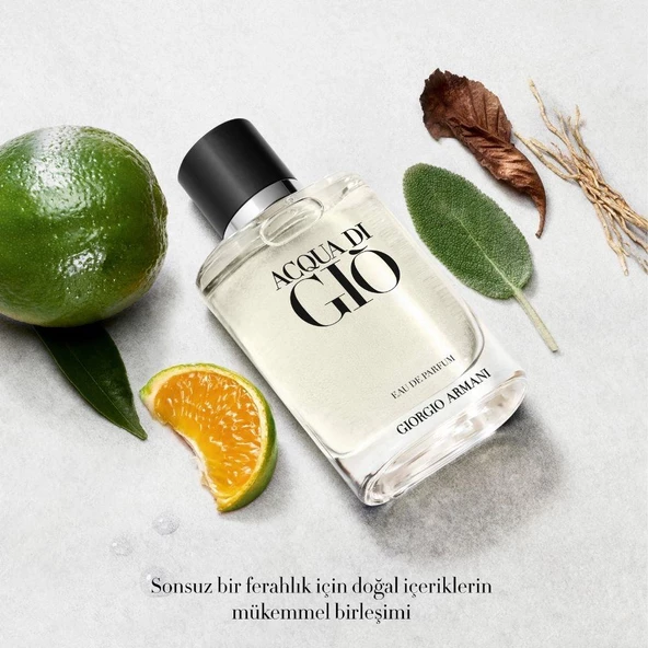 Giorgio Armani Acqua Di Gio EDP 100 ml Erkek Parfümü - Resim 2