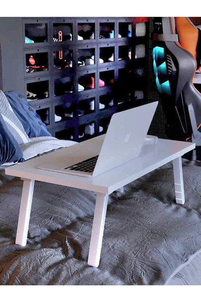 Myniture Home & Living Festival Laptop Sehpası, masası, Katlanabilir koltuk Üstü, kahvaltı, bilgisayar Sehpası LPT-001 - 4