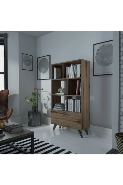 Myniture Home & Living Festival Raflı Kitaplık - 2