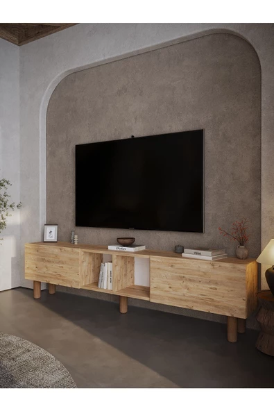 Myniture Home & Living Festival Tv Sehpası BH3032-6 Çam Bohem Tv Ünitesi - 3