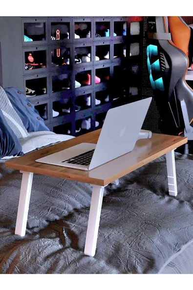 Myniture Home & Living Festival Laptop Sehpası, masası, Katlanabilir koltuk Üstü, kahvaltı, bilgisayar Sehpası LPT-001 - 3