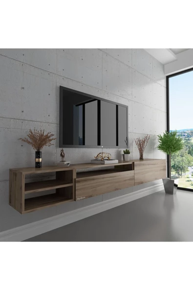 Myniture Home & Living Duvara Monte Tv Sehpası Çırağan S6111-3