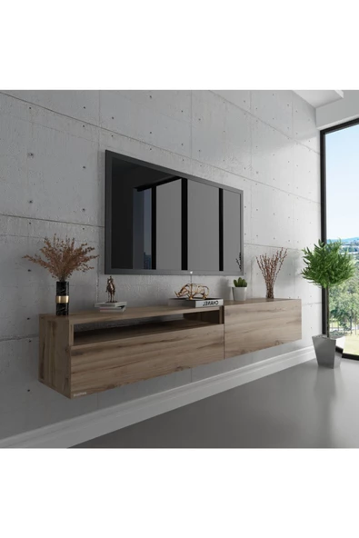Myniture Home & Living Duvara Monte Tv Sehpası Çırağan S6110-3 ürün görseli 1