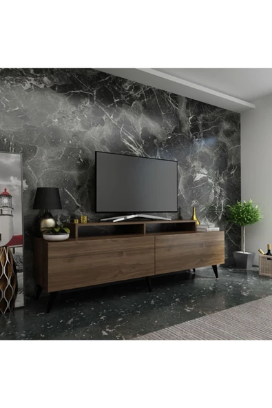 MobilyaFırsat Ideal Tv Ünitesi Q7010-2 Ceviz