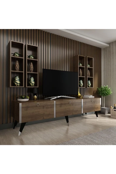 Myniture Home & Living Festival Tv Ünitesi S3002-2 Ceviz