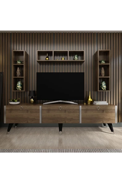 Myniture Home & Living Festival Tv Ünitesi S3007-2 Ceviz - 2