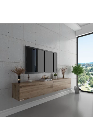 Myniture Home & Living Duvara Monte Tv Sehpası Çırağan S6106-3 ürün görseli 1