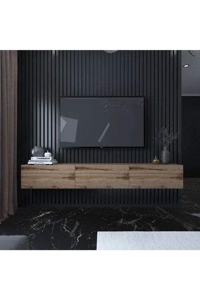 Myniture Home & Living Duvara Monte Tv Sehpası Çırağan S6204-3 - Resim 2