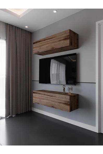 Myniture Home & Living Duvara Monte Tv Sehpası Çırağan S6113-3