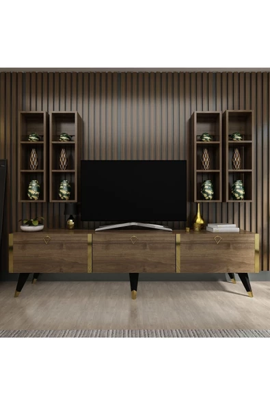 Myniture Home & Living Festival Tv Ünitesi G3002-2 Ceviz - 2