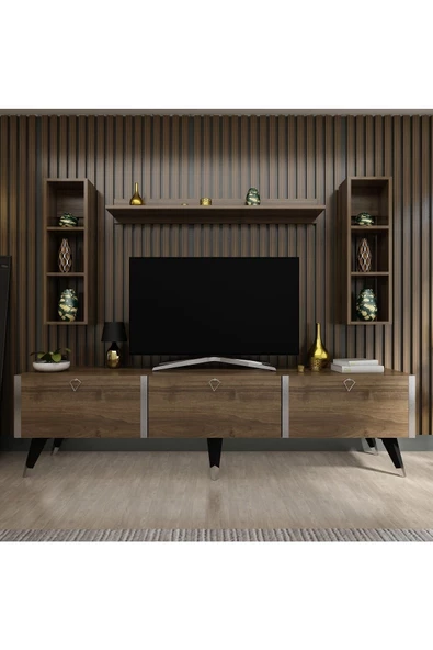 Myniture Home & Living Festival Tv Ünitesi S3008-2 Ceviz - 2