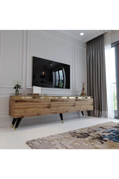 MobilyaFırsat Ideal Tv Ünitesi Q7017-3 Çırağan ürün görseli 1