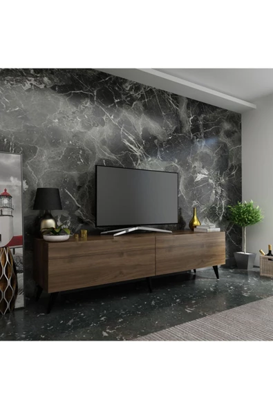 MobilyaFırsat Ideal Tv Ünitesi Q7811-2 Ceviz