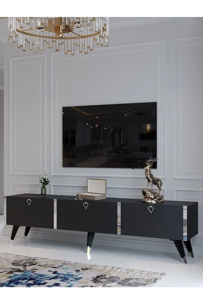 Myniture Home & Living Festival Tv Ünitesi S3017-4 Antrasit - 3