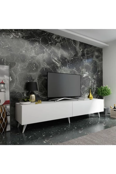 Myniture Home & Living Festival Tv Ünitesi Q3016-1 Beyaz ürün görseli 1