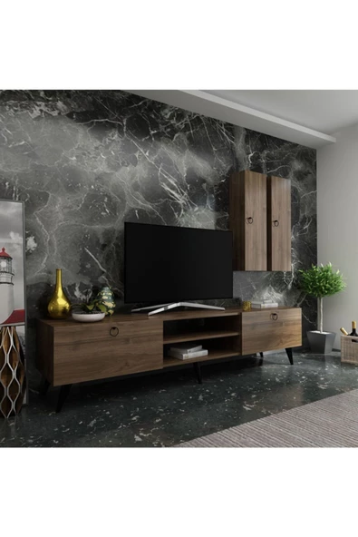 Myniture Home & Living Festival Tv Ünitesi Q3818-2 Ceviz