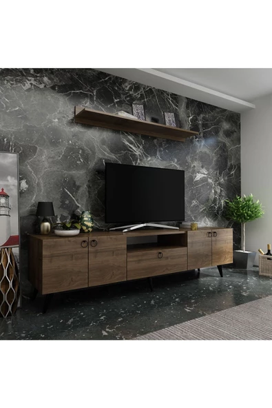 Myniture Home & Living Festival Tv Ünitesi Q3027-2 Ceviz