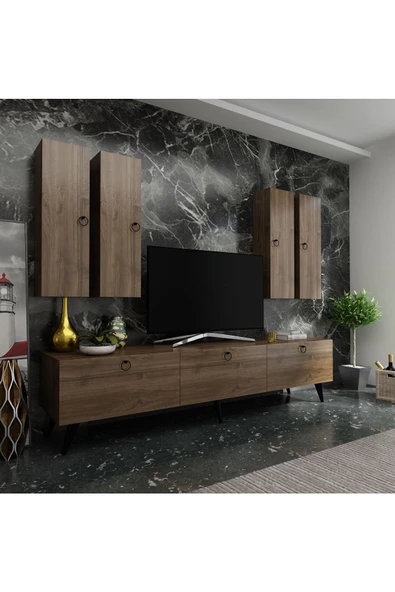 Myniture Home & Living Festival Tv Ünitesi Q3020-2 Ceviz