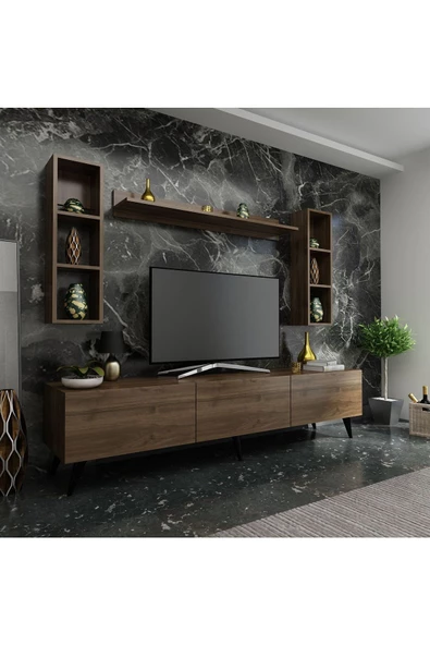 Myniture Home & Living Festival Tv Ünitesi Q3008-2 Ceviz