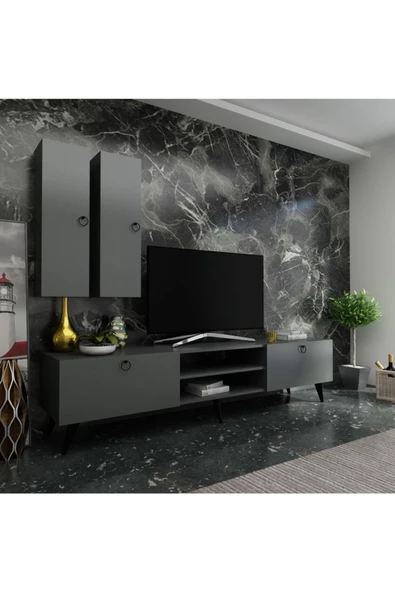 Myniture Home & Living Festival Tv Ünitesi Q3822-4 Antrasit