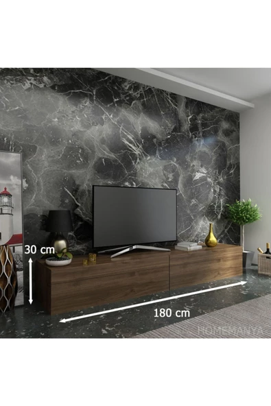MobilyaFırsat Ceviz Ideal Tv Ünitesi Q7015-2 - 2