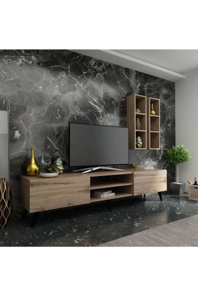 Myniture Home & Living Festival Tv Ünitesi Q3800-3 Çırağan ürün görseli 1