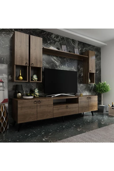 Myniture Home & Living Festival Tv Ünitesi Q3024-2 Ceviz