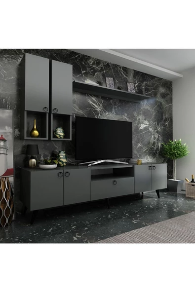 Myniture Home & Living Festival Tv Ünitesi Q3023-4 Antrasit