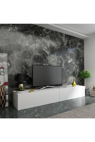 Myniture Home & Living Festival Tv Ünitesi Q3815-1 Beyaz ürün görseli 1