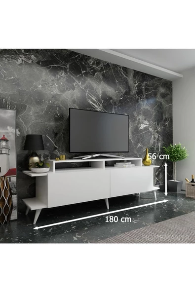 Myniture Home & Living Festival Tv Ünitesi Q3012-1 Beyaz - Resim 2
