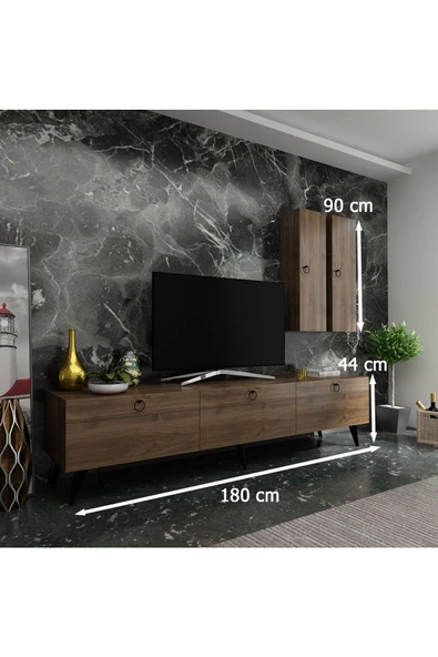 Myniture Home & Living Festival Tv Ünitesi Q3019-2 Ceviz - 2