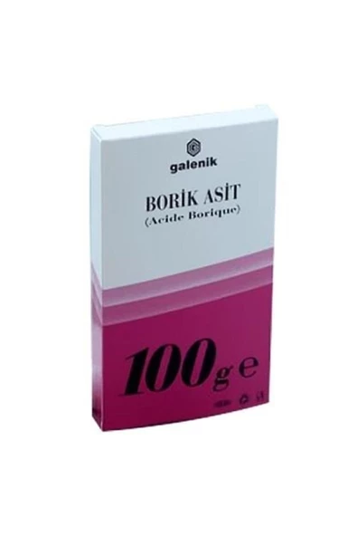 GALENİK - BORİK ASİT 100 GR (1 ADET)