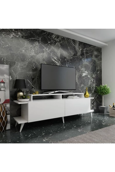 Myniture Home & Living Festival Tv Ünitesi Q3012-1 Beyaz ürün görseli 1