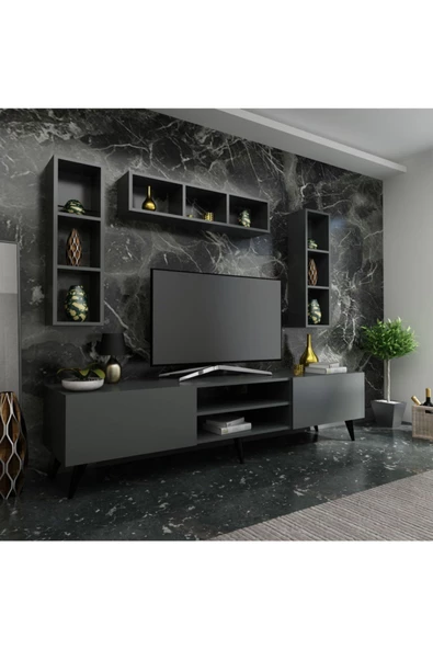 Myniture Home & Living Festival Tv Ünitesi Q3806-4 Antrasit